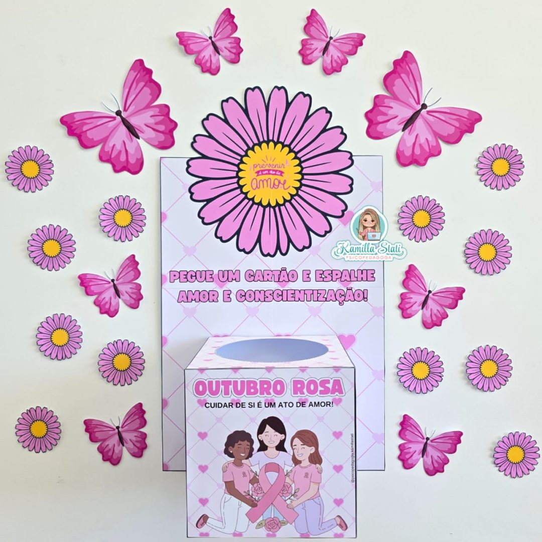 Caixa de incentivo Outubro rosa