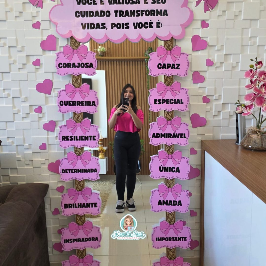 Espelho das afirmações Outubro Rosa