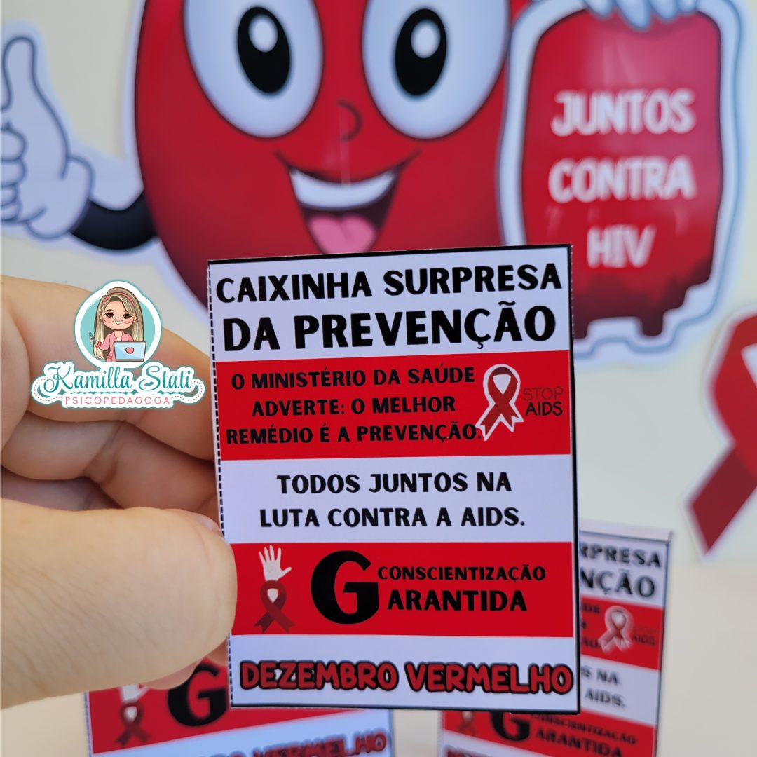 Caixinhas da prevenção: dezembro vermelho