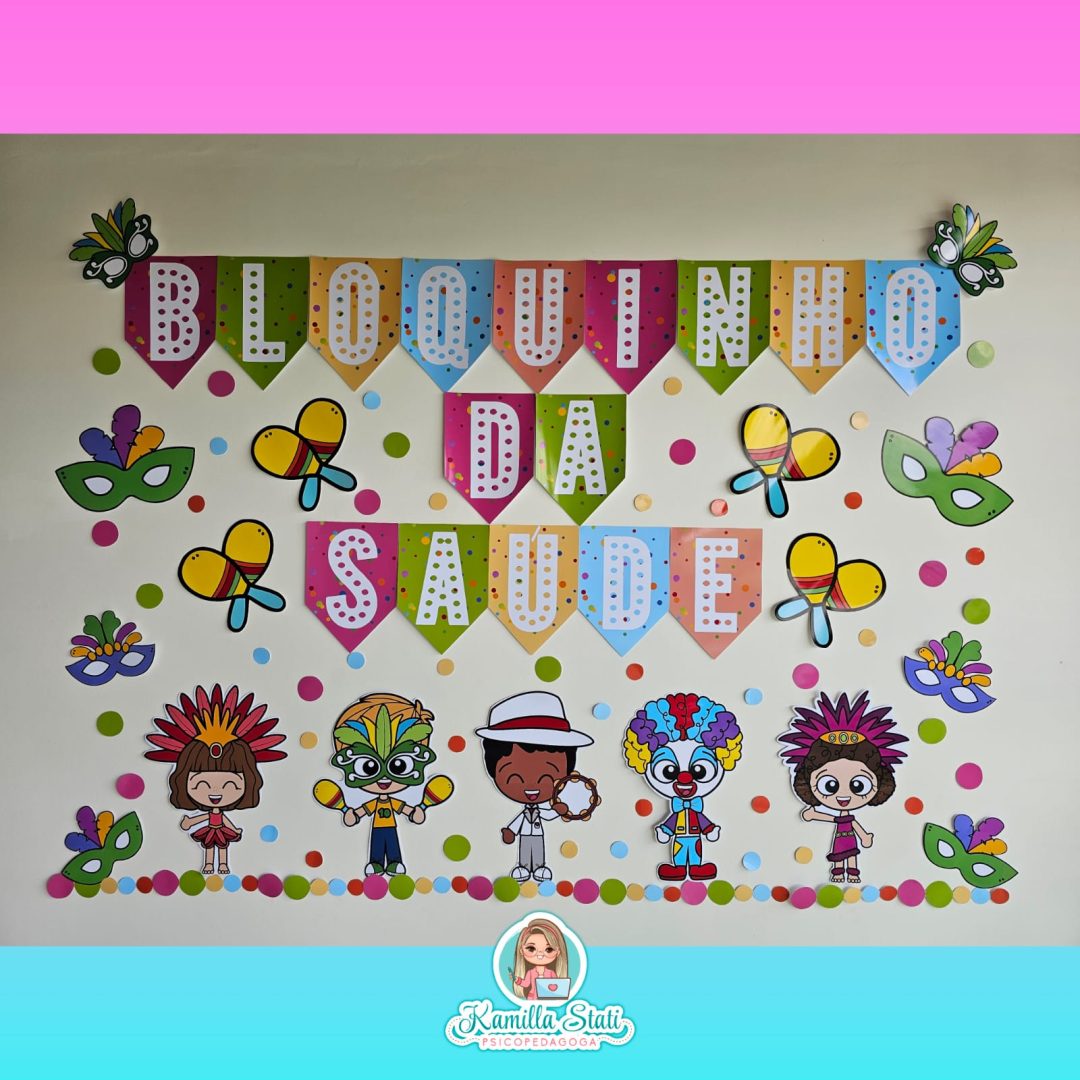 Painel de Carnaval: bloquinho da saúde