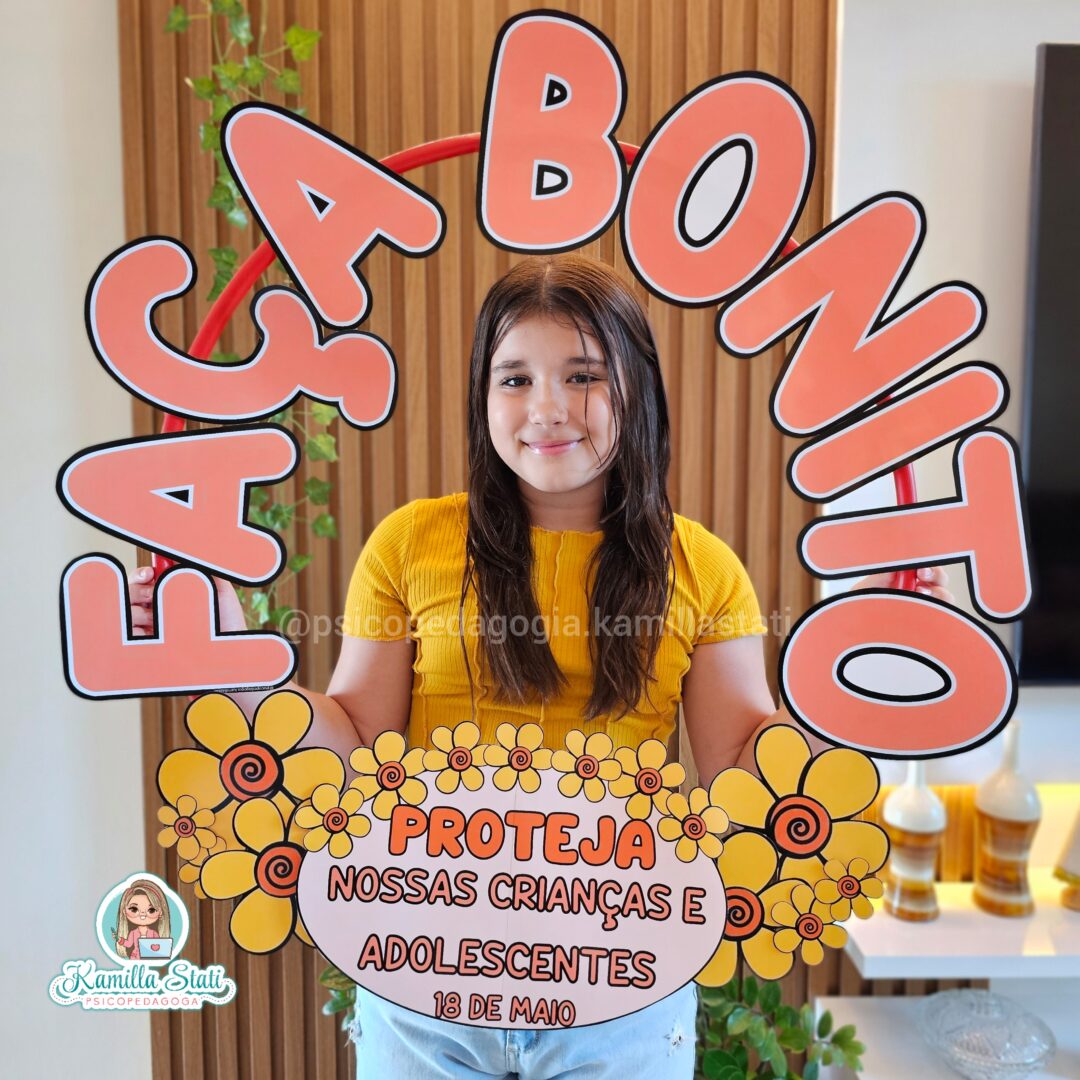 Bambolê para foto: Maio laranja