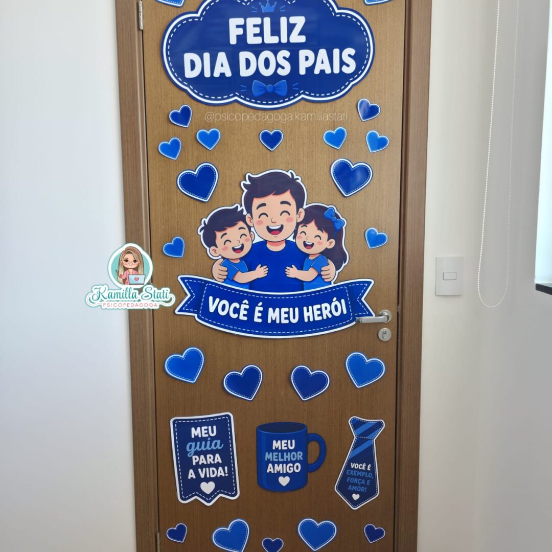 Decoração de porta: Dia dos Pais