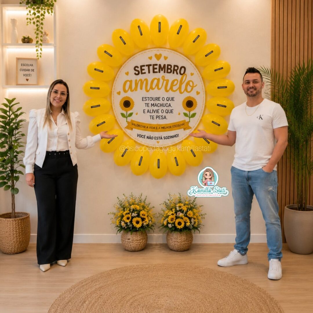 Dinâmica Setembro Amarelo: estoure o que te machuca